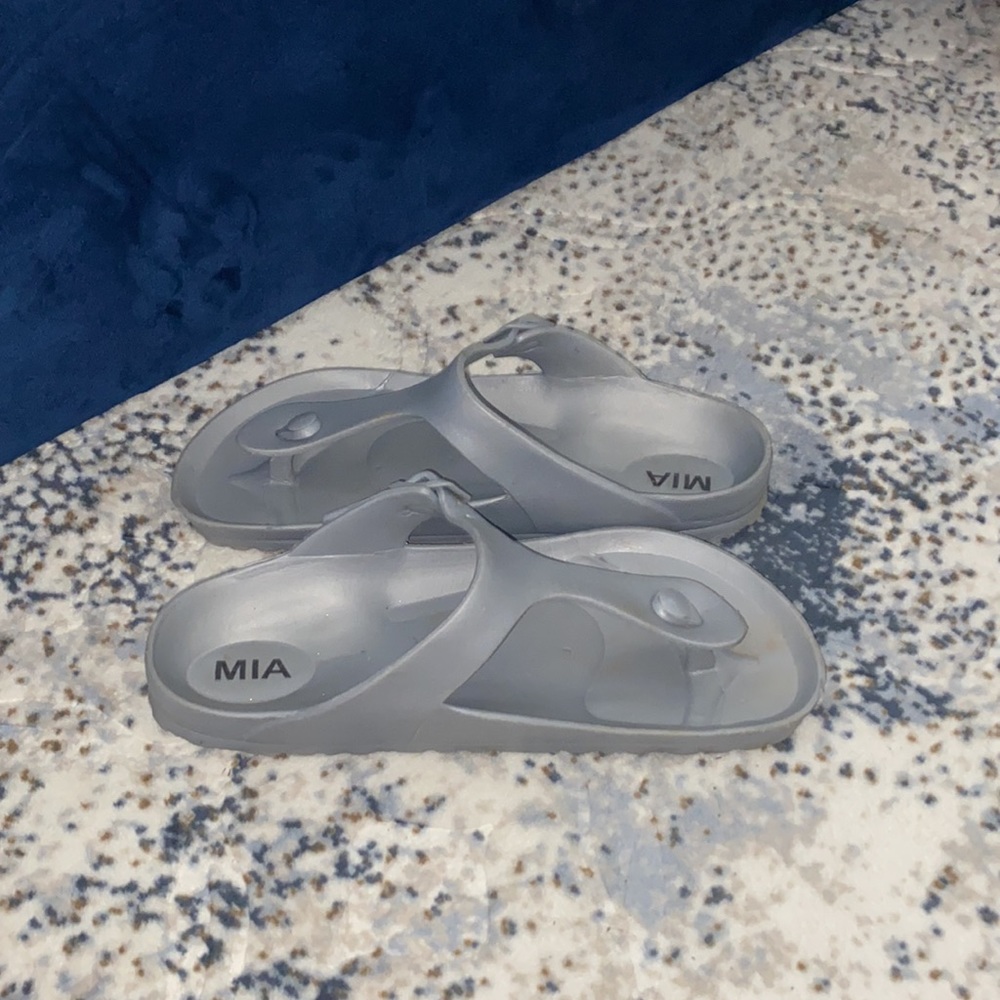 Plastic Birkenstock style sandals
